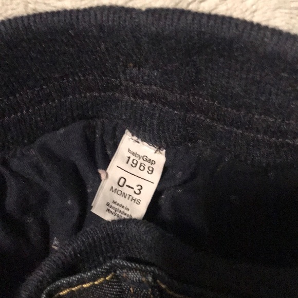 Baby gap cute set denim with reversible sweater - Picture 4 of 4